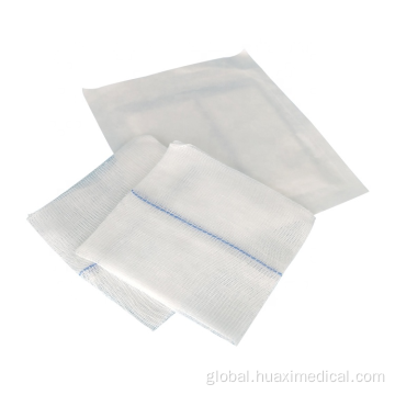 China Disposable Cotton Absorbent Gauze Swab with X-ray Factory